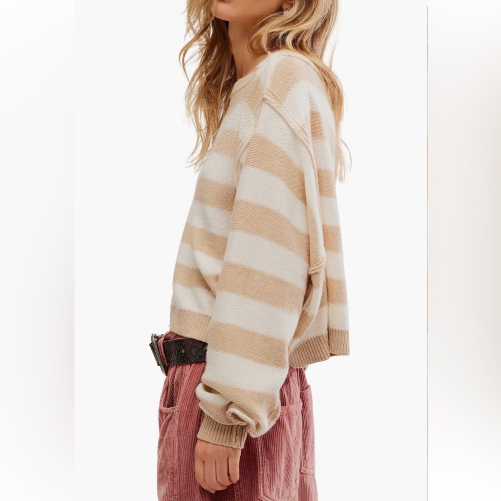 NWT Free People Into the Blue Sweater - Picture 3 of 10